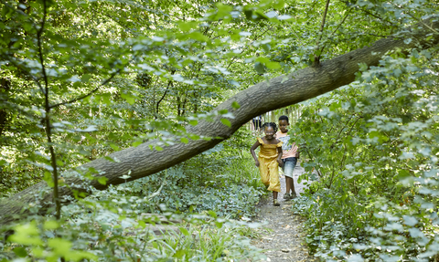 Family in Sydenham Hill Woods