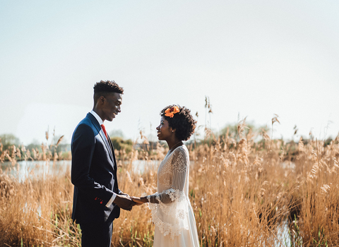 Wedding at Walthamstow Wetlands